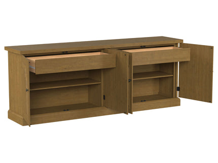 Allende - 4 Door Sideboard - Rustic