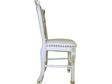 Vendome - Antique Counter Height Chair (Set of 2) - White