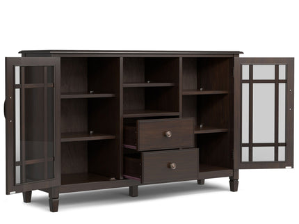 Connaught - Tall TV Stand - Brown