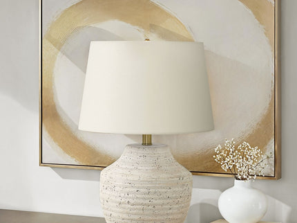 Modern Lighting, Table Lamp, Concrete - Cream