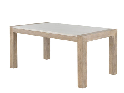 Vanilla - Real Marble Dining Table - Beige / Light Natural