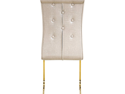 Elegant Design Alligator Skin Upholstered Dining Chairs
