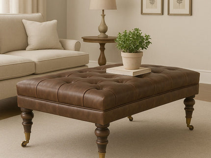 Buffalo - Ottoman With Castor Legs
