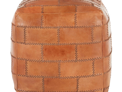 Cobbler - Industrial Pouf - Brown