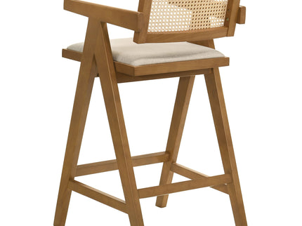 Remy - Bar Chair (Set of 2) With Upholstery - Walnut