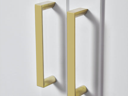 Modern Bathroom Vanity With Ceramic Sink, Soft Close Storage Cabinet