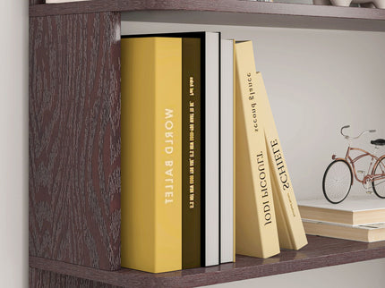 L-Shaped Corner Bookshelf