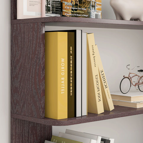 L-Shaped Corner Bookshelf