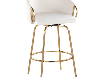 Claire - Contemporary & Glam Counter Stool (Set of 2)