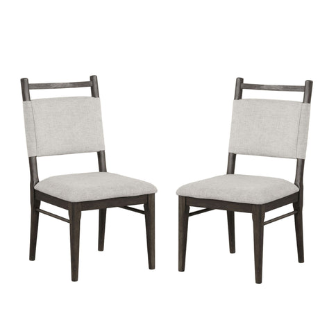 Upholstered Side Chairs (Set of 2) - Dark Walnut