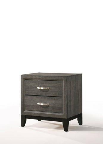 Valdemar - Nightstand - Weathered Gray