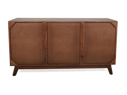 Sierra 6 Drawer Sideboard, Wood Credenza / Cabinets / Chests / Nightstands - Natural Wood / Brown