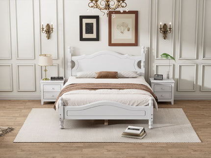 Platform Bed Frame With Slat Support