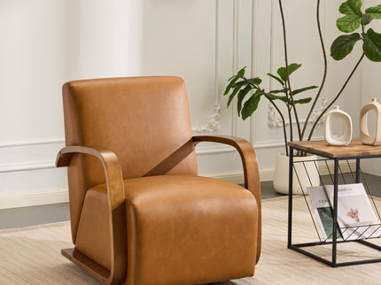 Swivel Accent Rotatable Ergonomic Single Chair For Living Room