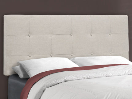 Bed, Upholstered, Frame Only, Transitional