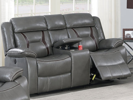 Living Room Set With Pillow Armrest And Tufted Backrest