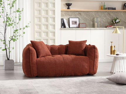 Cozy Beanbag Chair With High Resilience Foam Core For 2