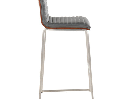 Mason Mara - Contemporary Fixed Height Barstool (Set of 2)