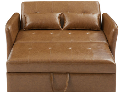 Convertible Sleeper Sofa Bed With 3 USB Ports