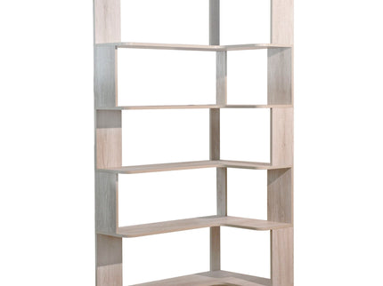 L-Shaped Corner Bookshelf