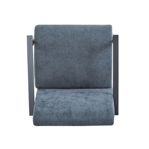 Modern Lounge Chair With Upholstery