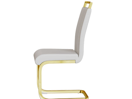 Side Dining Room Chair, Padded Seat High Back