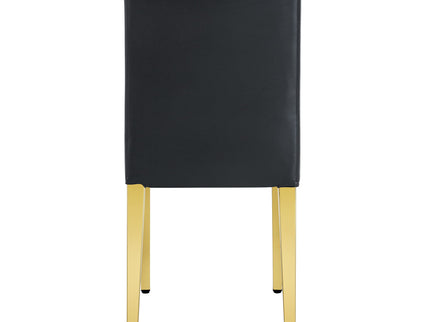 Elegant Upholstered Chairs With Metal Legs