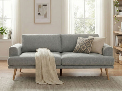 3 Seater Sofa For Living Room - Gray
