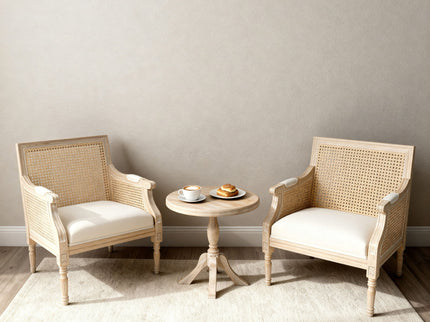 Accent Chair For Living Rooms - Beige