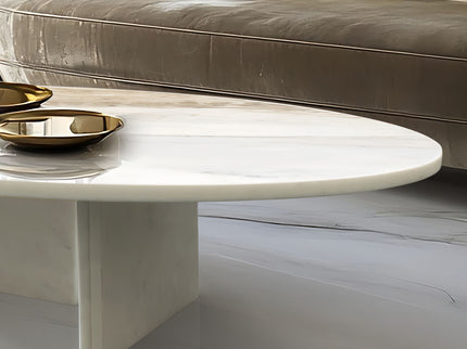 Luxury Coffee Table With Unique Veining, Unique Stone Design