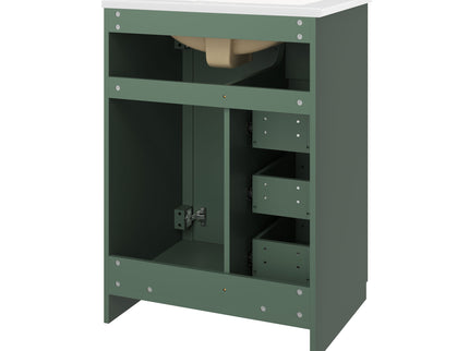Modern Bathroom Vanity With 1 Door And 3 Drawers