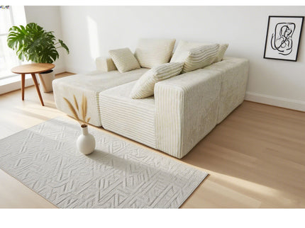 Corner Combination Sofa Sectional Couch With Soft Fabric