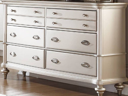 Bedroom Dresser Only, Storage Drawers Furniture - Silver / Silver / Gray