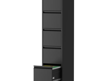 Drawer Metal Locking Vertical File Cabinet With Wheels Heavy Duty Lockable Storage
