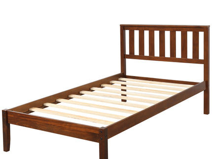 Platform Bed With Headboard, Footboard, Slat Support