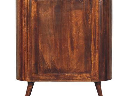 Cortez - Open Cabinet - Brown