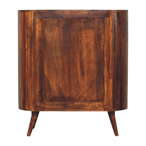 Cortez - Open Cabinet - Brown