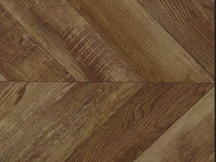 Herringbone - 3 Panel Screen - Brown
