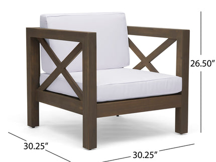 Brava - Mid - Century Modern Club Chair With Water Resistant Cushions