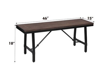 Mariatu - Bench - Oak / Black