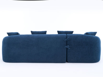 Combined Sofa With 4 Pillows