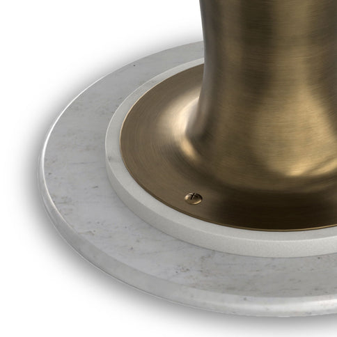 Nicollette - Side Table - Antique Brass