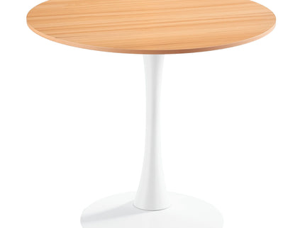 Mid-Century Tulip Table With Round Top, Pedestal Base