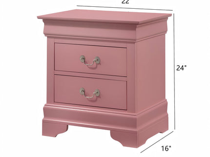 Louis Phillipe - Nightstand - Wood