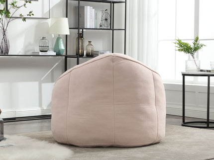 Bedding Bean Bag Sofa Chair High Pressure Foam With Footrest