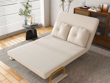 5 In 1 Convertible Sofa Bed For 2 With Adjustable Backrest