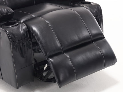 Large Size Electric Power Lift Recliner Chair Sofa With 8 Point Vibration Massage And Lumbar Heat