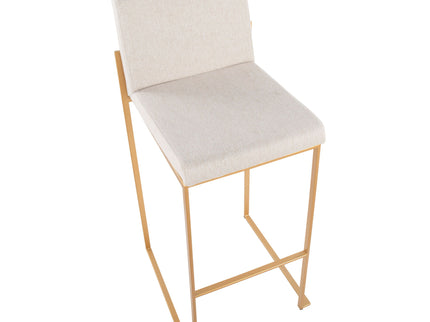Fuji - Contemporary Design High Back Barstool