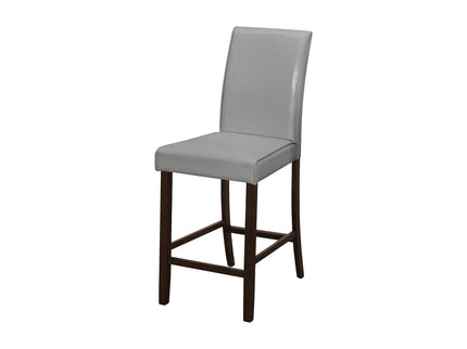 Counter Height Dining Chair Upholstered Look (Set of 2)