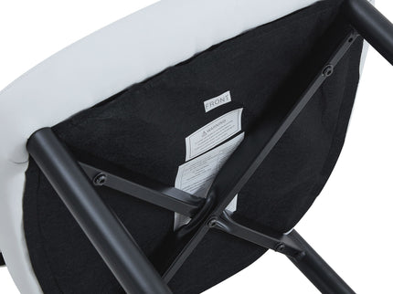 Minimalist Ergonomic Dining Chair With Curved Backres (Set of 4)